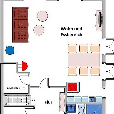 Doppelhaushälfte Huus Heimat Ferienhaus *